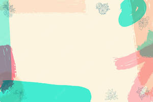 Cute Pastel Marker Doodles Wallpaper