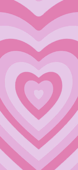 Cute Pink Aesthetic Heart Wallpaper