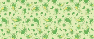 Cute Pokemon Caterpie Pattern Wallpaper