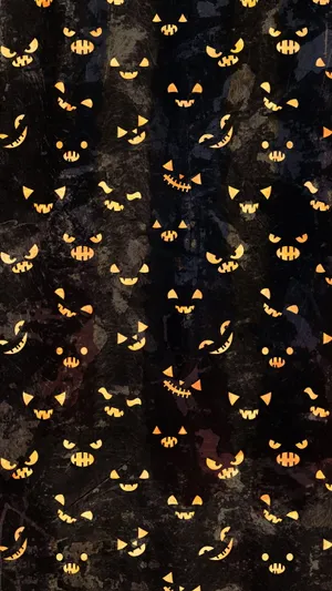 Cute Pumpkin Iphone Scary Wallpaper