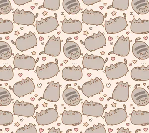 Cute Pusheen Overload Wallpaper