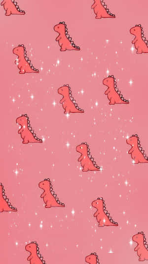 Cute Red Iphone Enhanced With Stylish Detailing Wallpaper