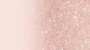 Cute Rose Gold Sparkling Surface Wallpaper