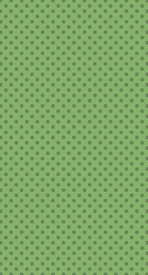 Cute Sage Green Surface Covered In Small Gray Circles Wallpaper