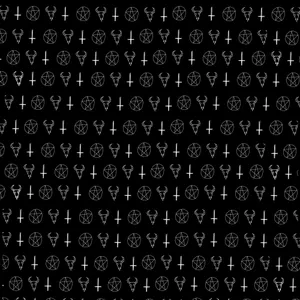 Cute Satanic Artwork Wallpaper