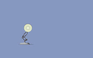 Cute Simple Pixar Lamp Wallpaper