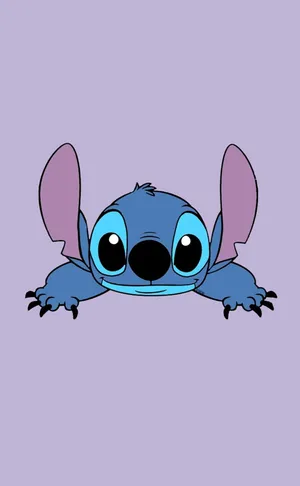 Cute Stitch Head Wallpaper