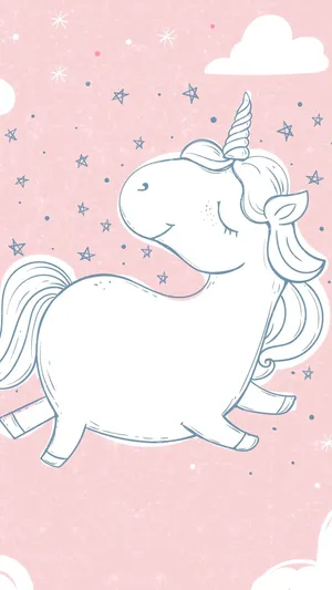 Cute Unicorn Wallpaper