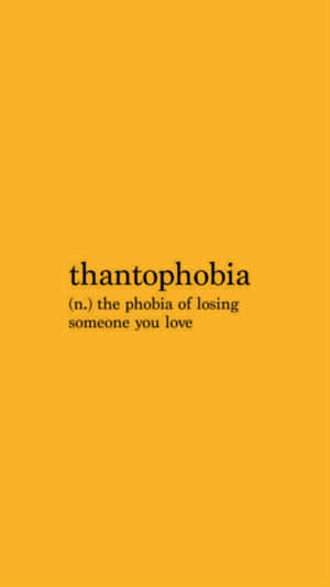Cute Vsco Aesthetic Thantophobia Wallpaper