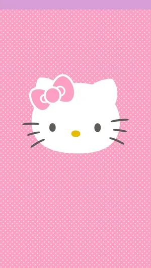 Cute Washed Out Hello Kitty Wallpaper