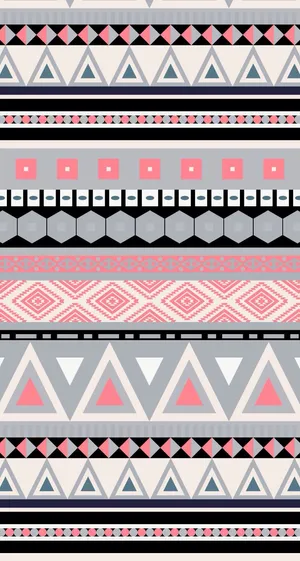 Cute Western Pattern Mobile Wallpaper