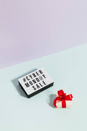 Cyber Monday Gift Box Wallpaper