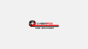 Cyberfox Browser Minimalist Logo Wallpaper