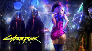 Cyberpunk 2077 Aesthetic Women Wallpaper
