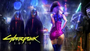 Cyberpunk 2077 Aesthetic Women Wallpaper