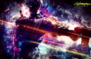 Cyberpunk 2077 Armed Police Wallpaper