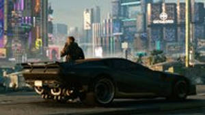 Cyberpunk 2077 Car In City Wallpaper