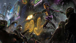 Cyberpunk 2077 Lethal Girl Artwork Wallpaper