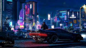 Cyberpunk 2077 Night Time Wallpaper