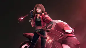 Cyberpunk Hermione Granger Wallpaper
