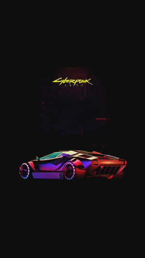 Cyberpunk2077 Futuristic Car Wallpaper Wallpaper