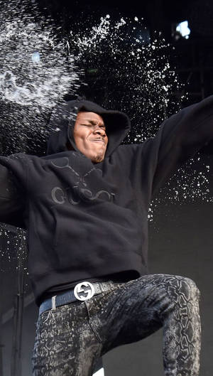 Dababy Phone With An Opened Bottled Wallpaper