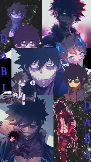 Dabi Collage Art Phone Wallpaper