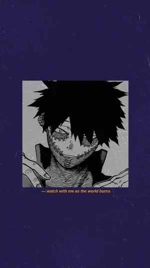 Dabi Square Art Ourple Canvas Phone Wallpaper