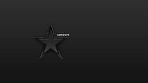 Dallas Cowboys Black Star Logo Wallpaper