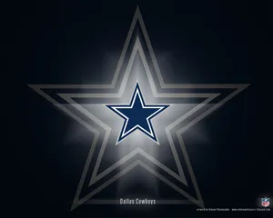 Dallas Cowboys Blue Logo Wallpaper