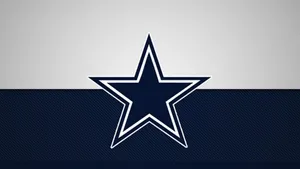 Dallas Cowboys Blue Star White Background Wallpaper