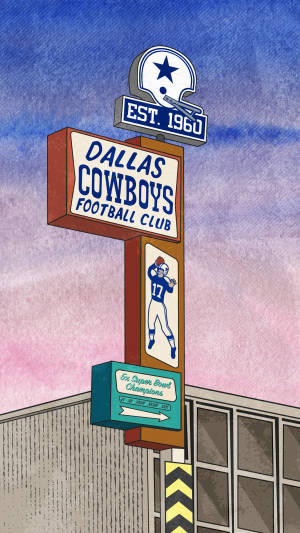 Dallas Cowboys Building Signs Wallpaper