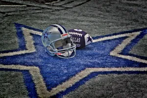Dallas Cowboys Helmetand Football Wallpaper