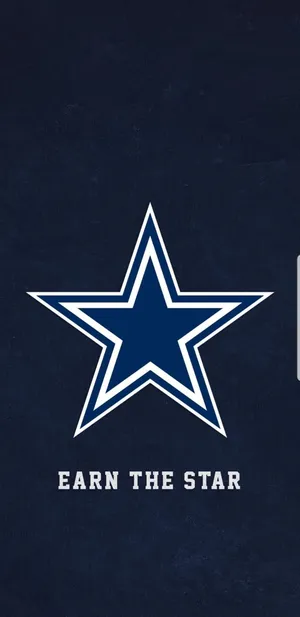 Dallas Cowboys Phone Earn The Star Wallpaper
