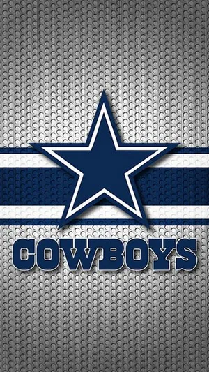 Dallas Cowboys Phone Metal Grate Wallpaper