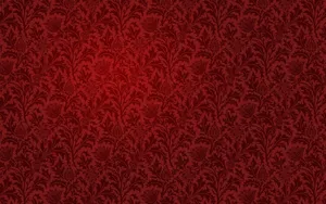 Damask Pattern In Maroon Color Wallpaper