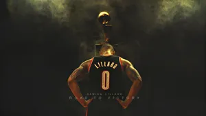 Damian Lillard Roadto Victory Wallpaper