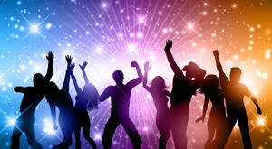 Dancing People At The Party Wallpaper