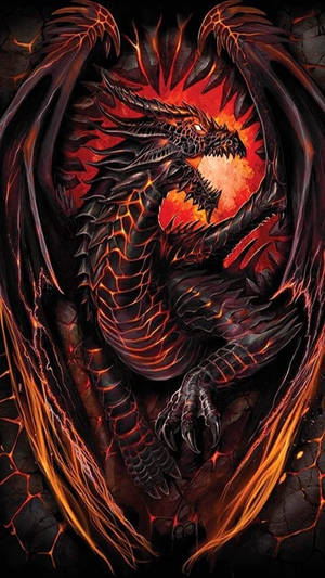 Dangerous Dragon For Iphone Screens Wallpaper