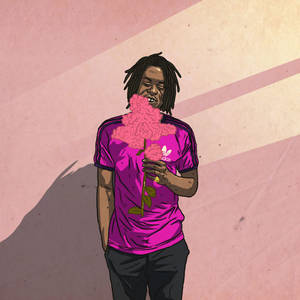 Daniel Caesar Digital Art Wallpaper