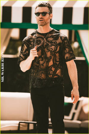 Daniel Gillies As Mr. Warburton In Full Elegance Wallpaper