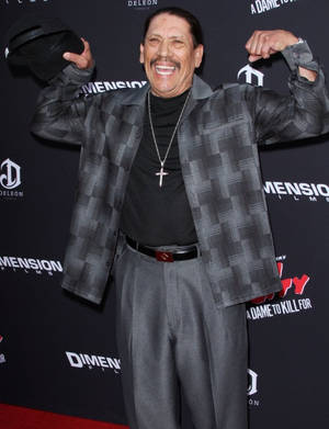 Danny Trejo At Sin City: A Dame To Kill For Premiere Wallpaper