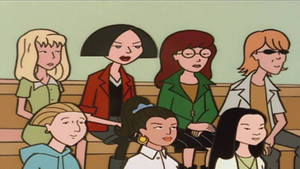 Daria In Classroom Wallpaper