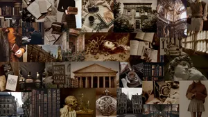Dark Academia Greek Aesthetic Wallpaper