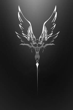 Dark Angel Silver Logo Wallpaper