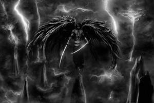 Dark Angel Thunder Wallpaper