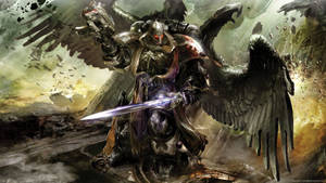 Dark Angels Space Marine Warhammer 40k Wallpaper