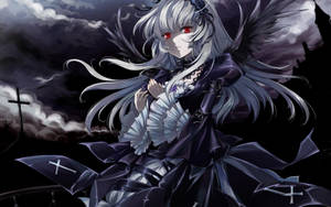 Dark Anime Gothic Girl Wallpaper