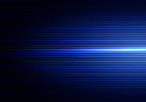 Dark Blue Background Glowing Light Stripes Wallpaper