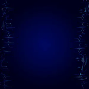 Dark Blue Background High Technology System Wallpaper